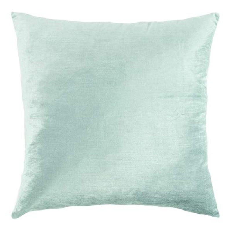 Gillmore Aqua Blue Throw Pillow, 24″