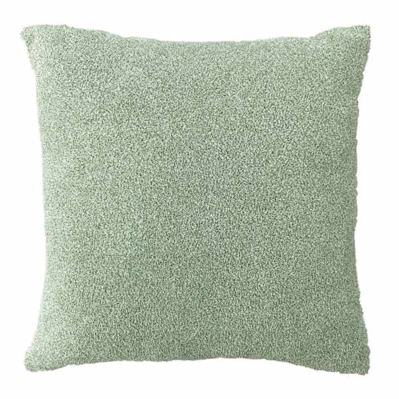 Green Heathered Cozy Plush Throw Pillow, 24″