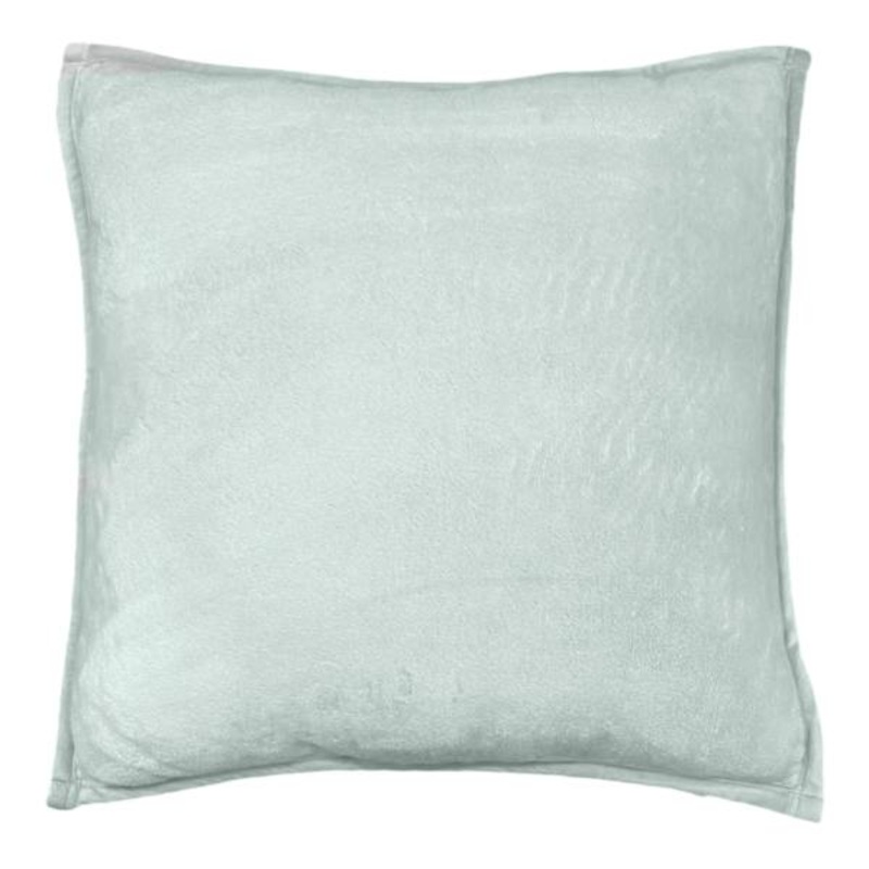 Green Micro Plush Throw Pillow, 24″
