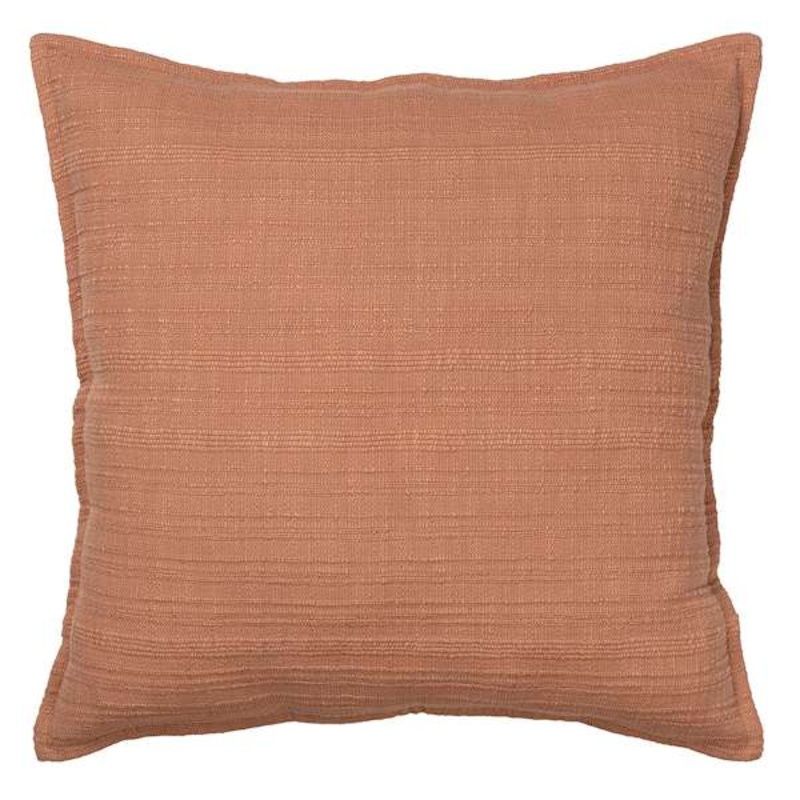 Pink Striped Slub Euro Throw Pillow, 24″
