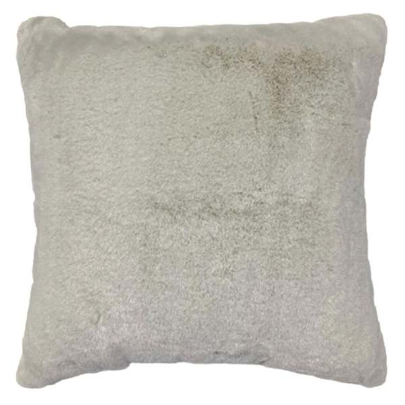 Ivory Luxury Throw Pillow, 18″