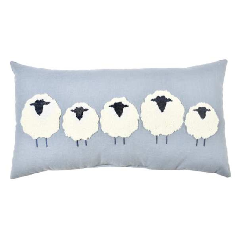 Sheep Throw Pillow, 14×24