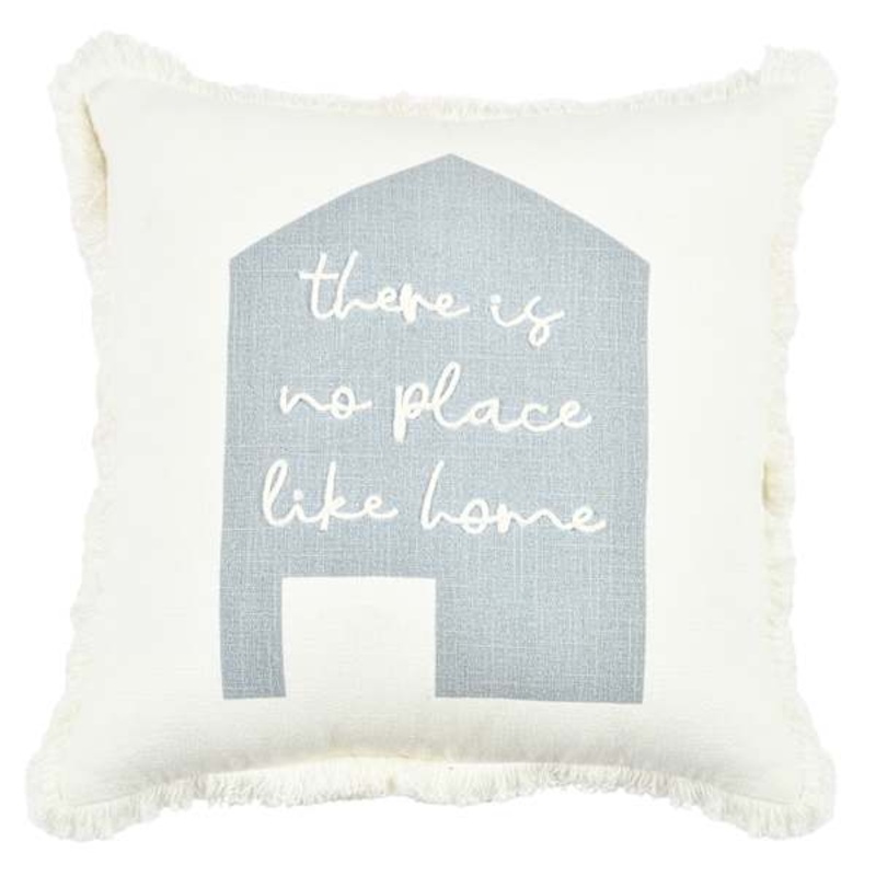 There Is No Place Like Home Throw Pillow, 18″