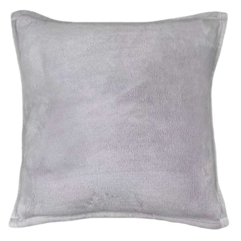 Purple Micro Plush Throw Pillow, 18″