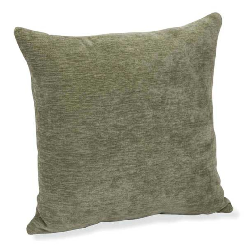 Reese Green Chenille Throw Pillow, 18″