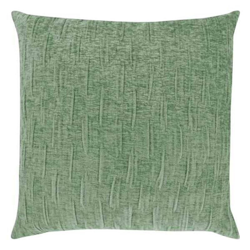 Sage Diamond Dash Chenille Throw Pillow, 18″