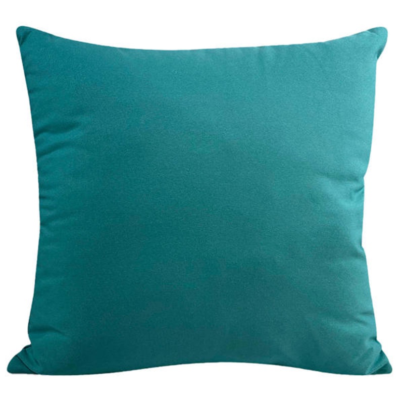 Teal Throw Pillow, 18″