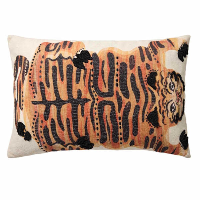 Tiger Throw Pillow, 14×21