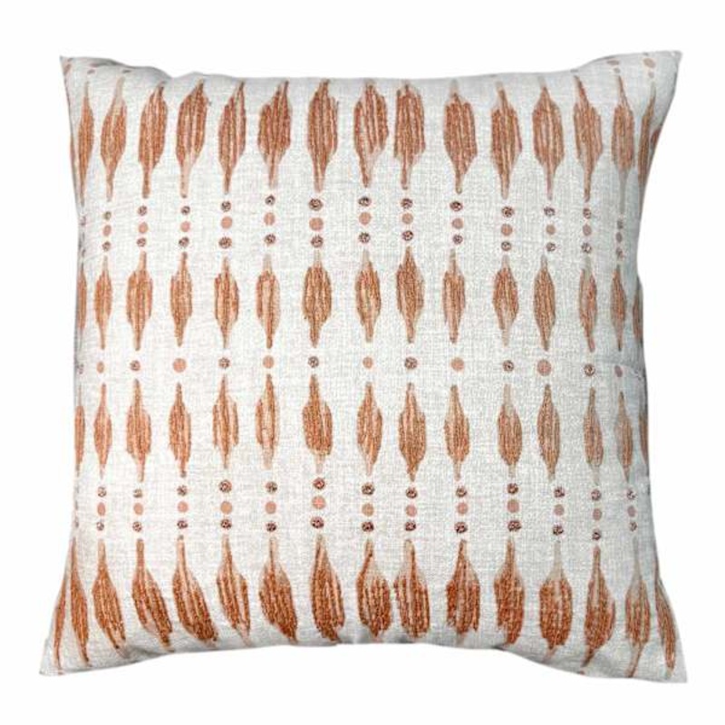 Tracey Boyd Aztec Print Throw Pillow, 18″