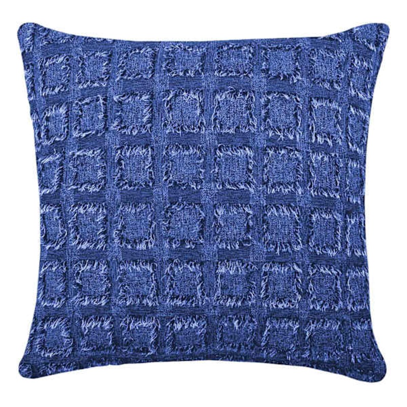 Tracey Boyd Blue Meditation Throw Pillow, 18″