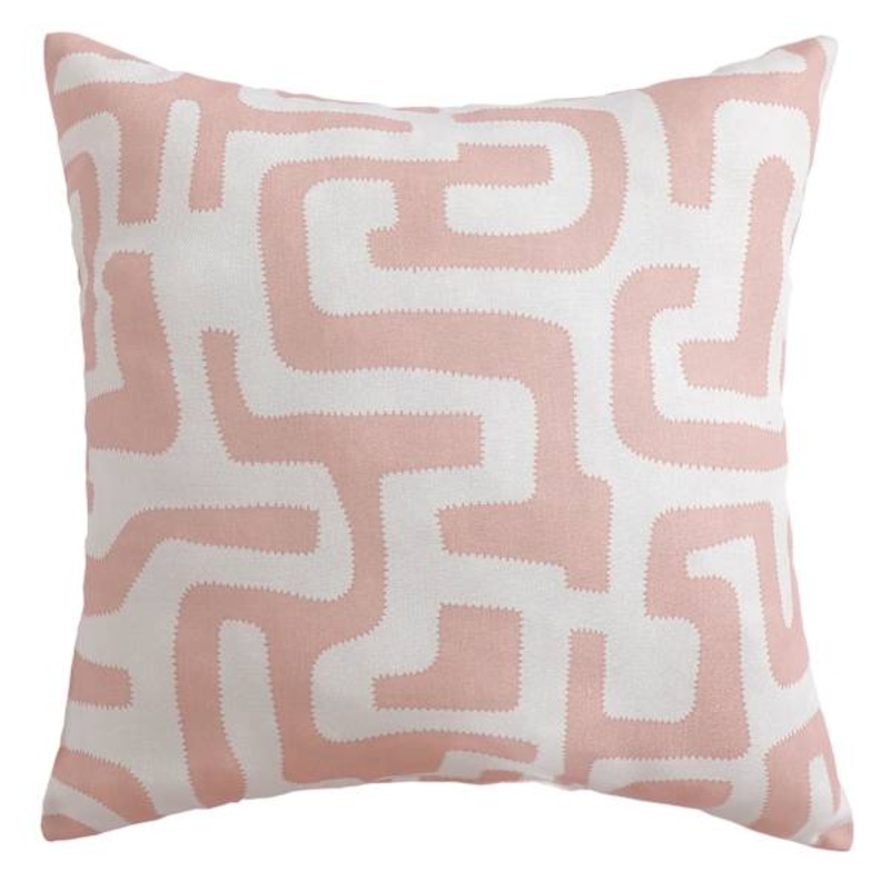 Tracey Boyd Geo Print Throw Pillow, 18″