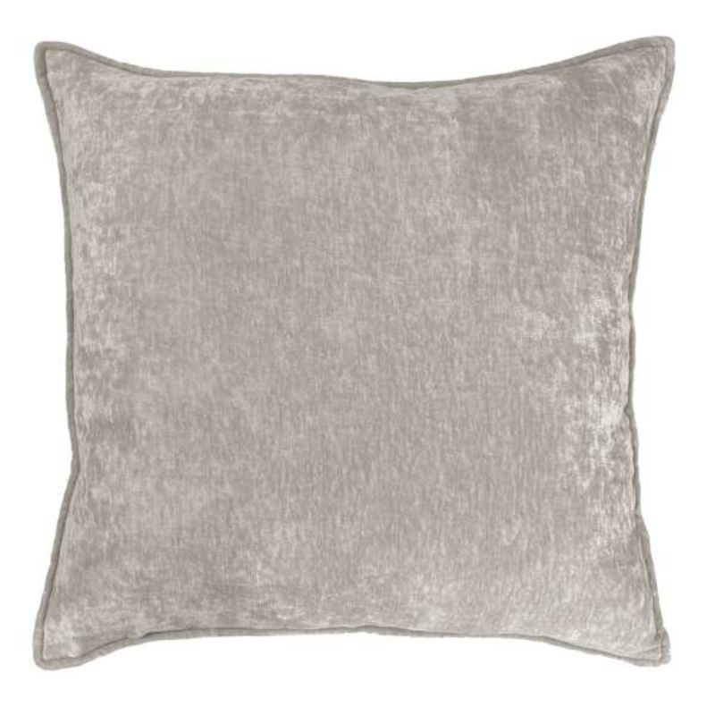 Tracey Boyd Grey Mini Flange Throw Pillow, 18″