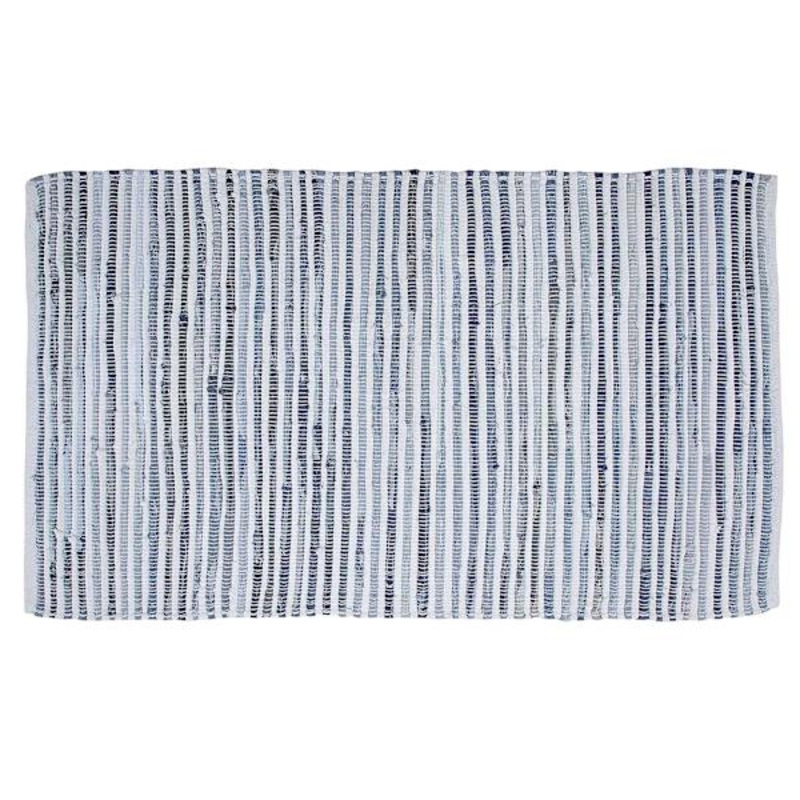 Denim Chindi Striped Accent Rug, 27×45
