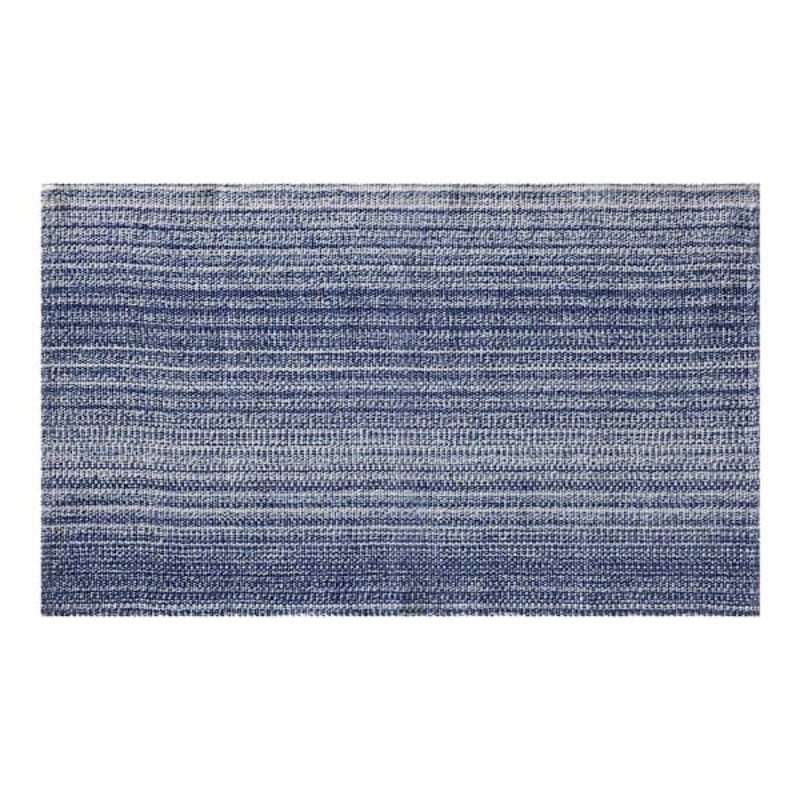 Florence Blue Striped Accent Rug, 27×45