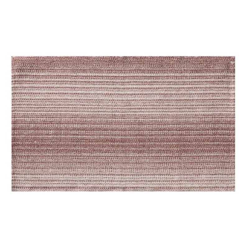 Florence Rust Striped Accent Rug, 27×45