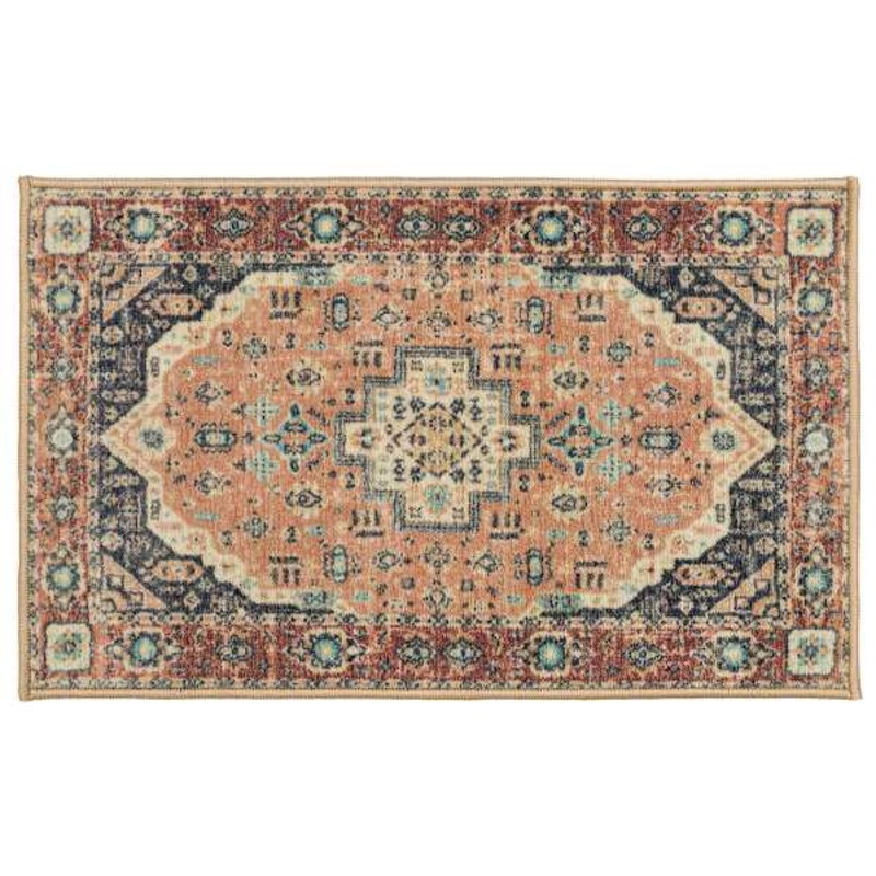Ikarus Neutral Medallion Accent Rug, 20×32