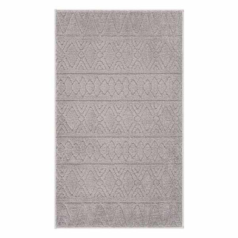 Jan Grey High-Low Accent Rug, 26×44