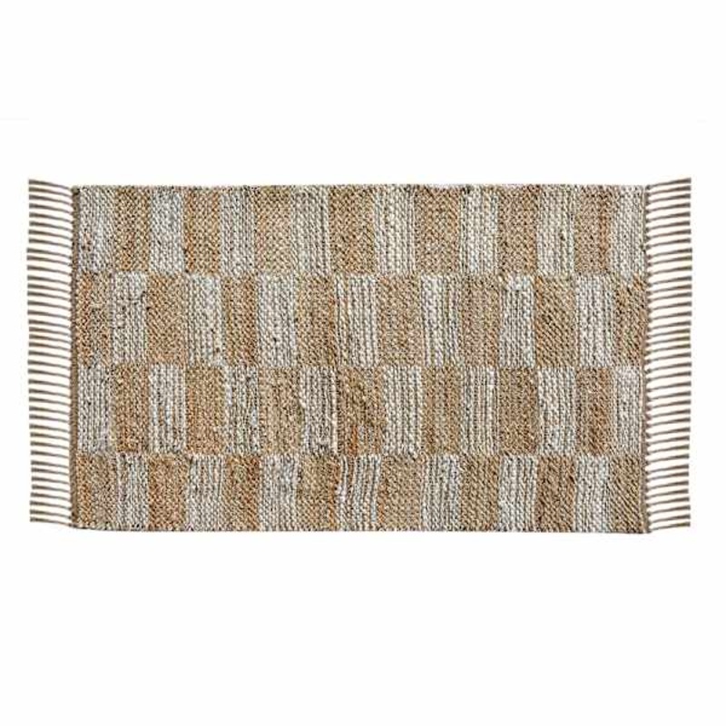 Jute Broken Stripe Accent Rug, 2×4