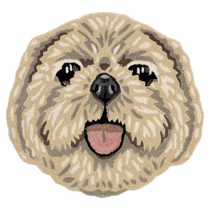 Maltese Shaped Accent Rug, 28×30