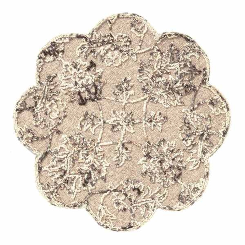 Norma Octofoil Round Accent Rug, 3′