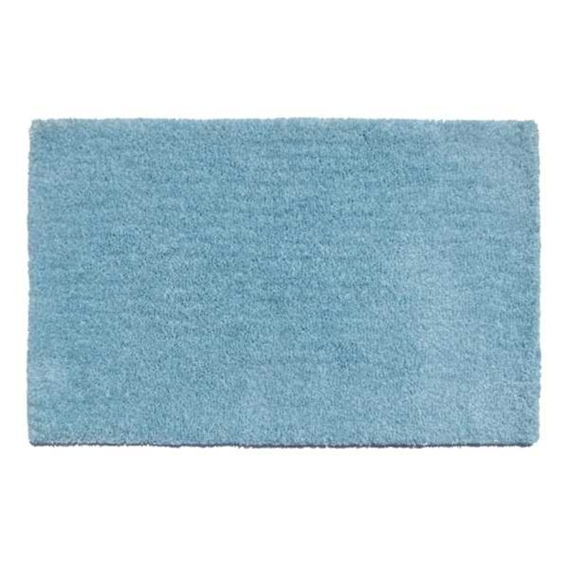 Solid Teal Shag Tufted Accent Rug, 27×45