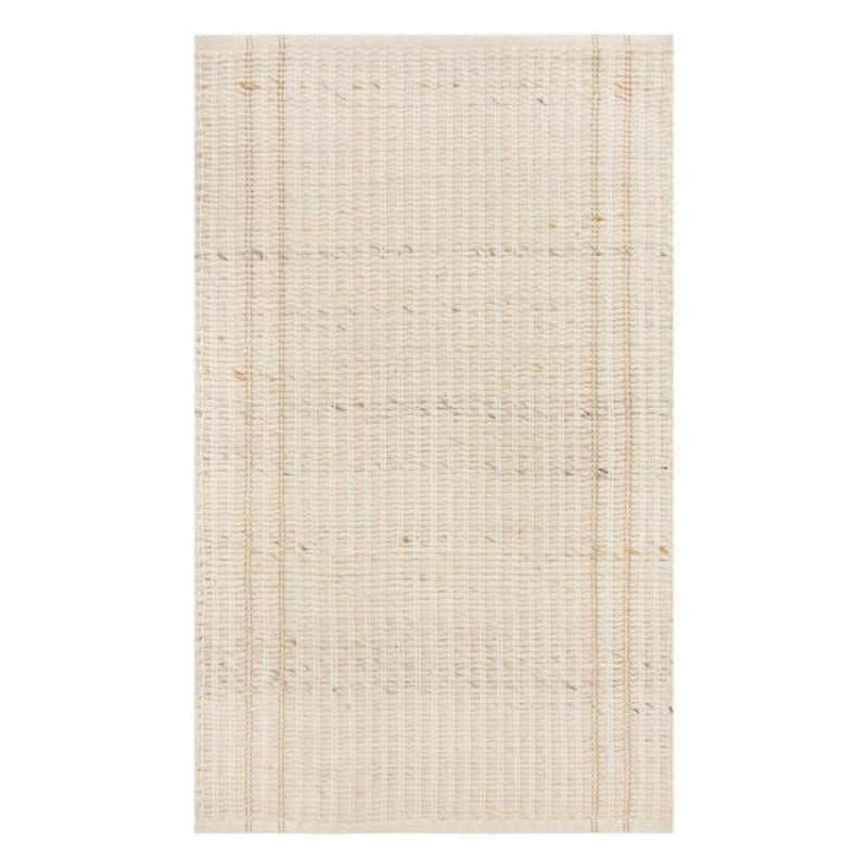 Tan & Ivory Striped Accent Rug, 27×45