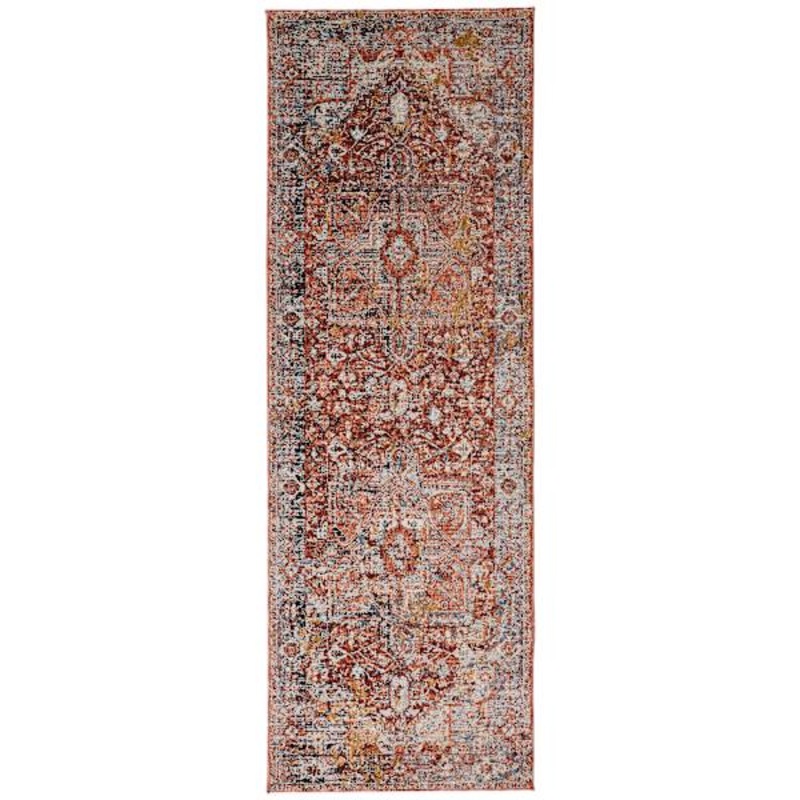(A447) Capstone Rust Traditional Design Runner, 2×7