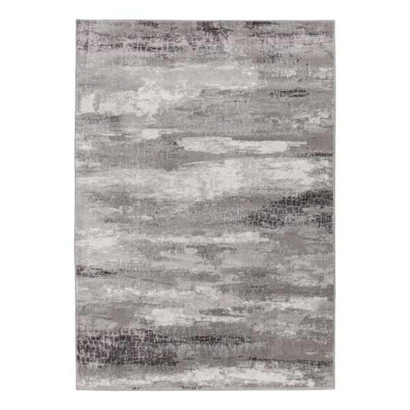 (A479) Camden Canbera Neutral Abstract Area Rug, 5×7