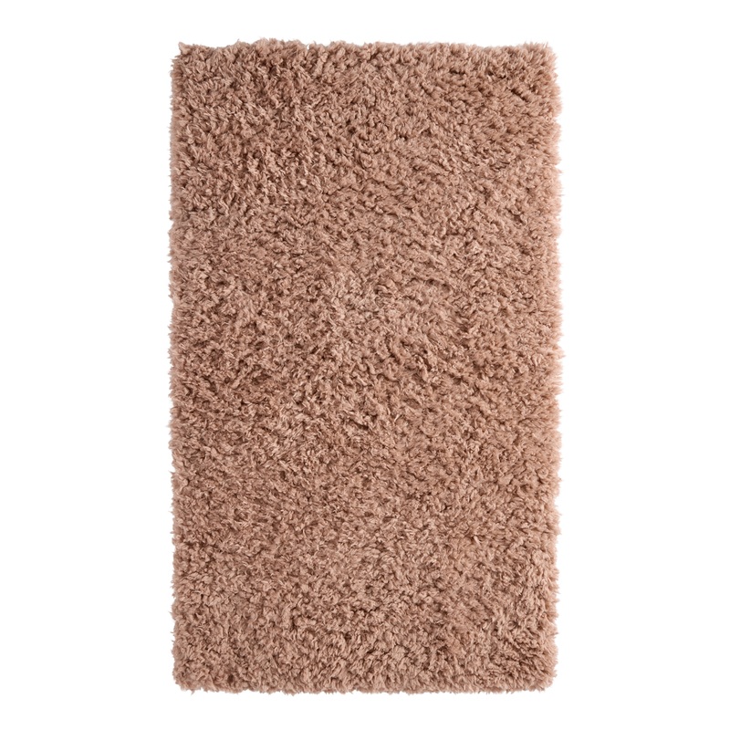 Stevie Tonal Rosewood Shag Area Rug