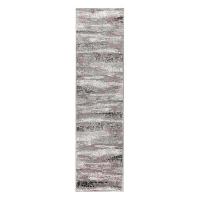 (A479) Camden Canbera Neutral Abstract Runner, 2×6