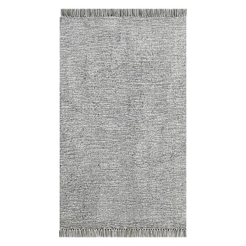 (A484) Crosby St. Breton Grey Tufted Accent Rug, 3×5