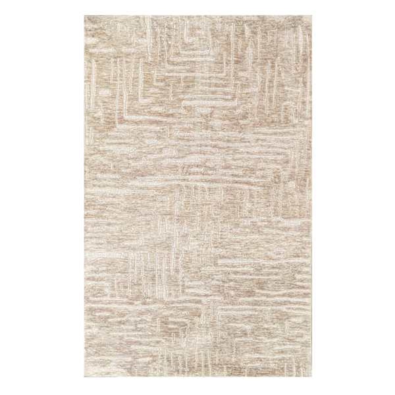 (A503) Crosby St. Stone Harbor Tan & Ivory Accent Rug, 3×5