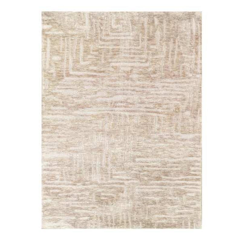 (A503) Crosby St. Stone Harbor Tan & Ivory Area Rug, 8×10