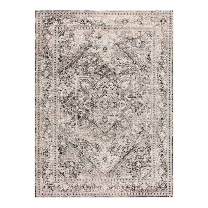 (B548) Providence Villa Cream & Grey Area Rug, 9×12