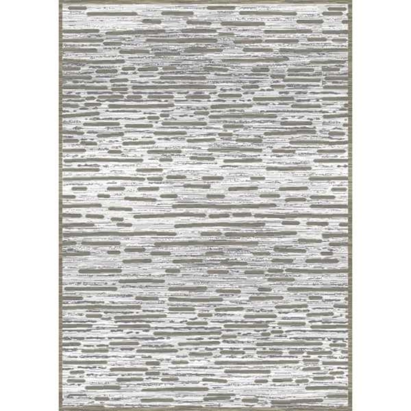 (B572) Crosby St. Kingston Grey Savoy Area Rug, 5×7
