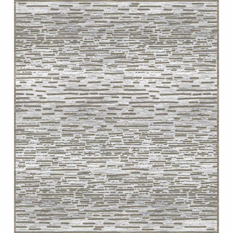 (B572) Crosby St. Kingston Grey Savoy Area Rug, 8×10