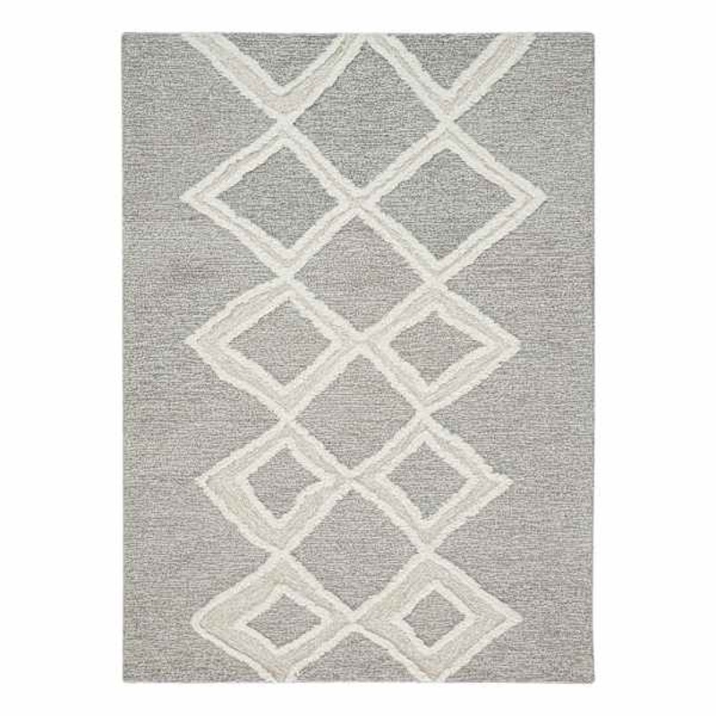 (B748) Abaca Neutral Area Rug, 5×7