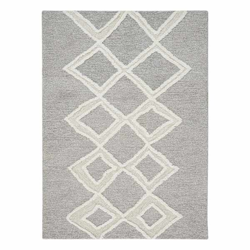 (B748) Abaca Neutral Area Rug, 8×10