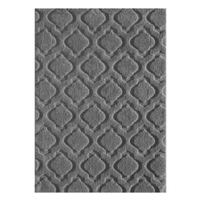 (D458) Jardel Grey Tufted Area Rug with Non-Slip Back, 8×10