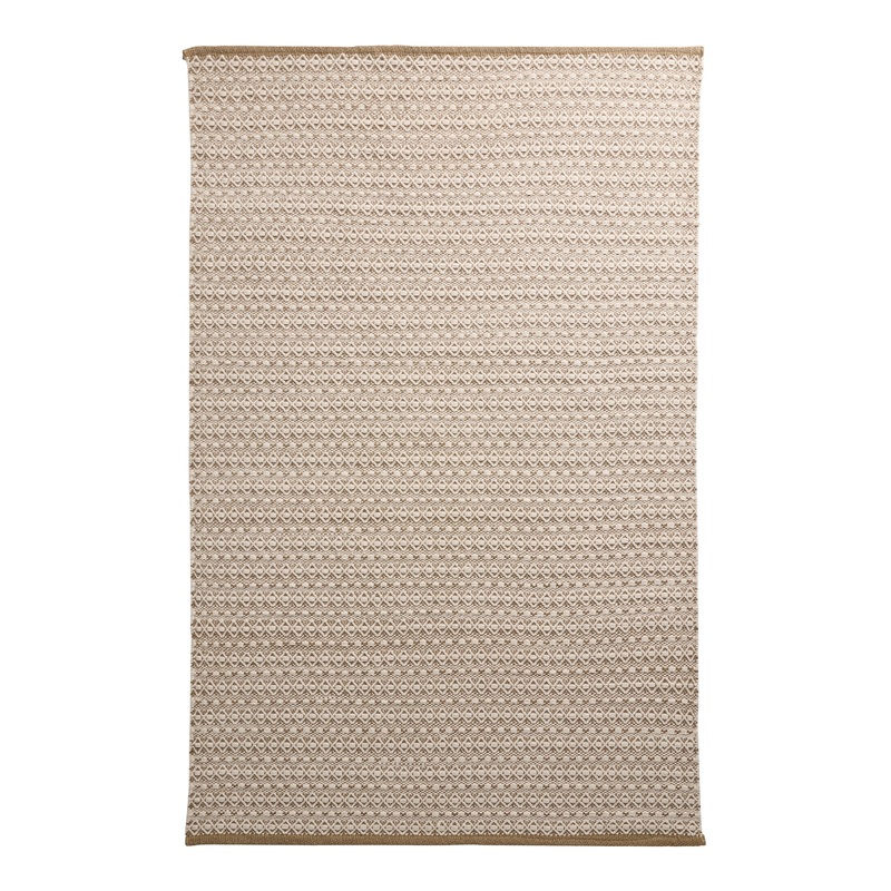 Capitola Natural and White Recycled Indoor Outdoor Rug