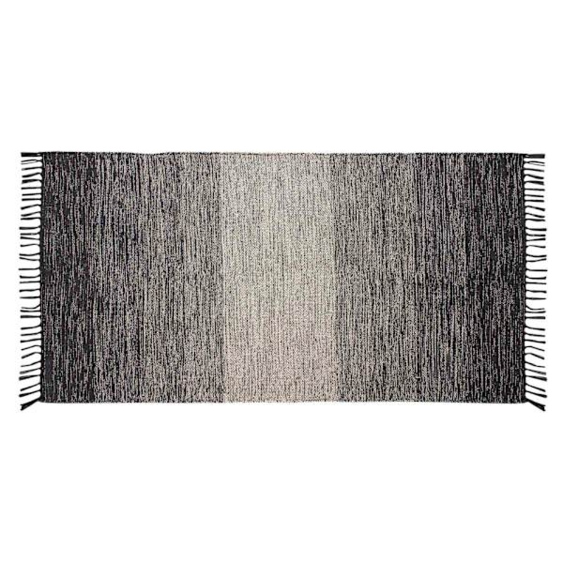 (D521) Honeybloom Grey Ombre Fringe Runner, 2×5