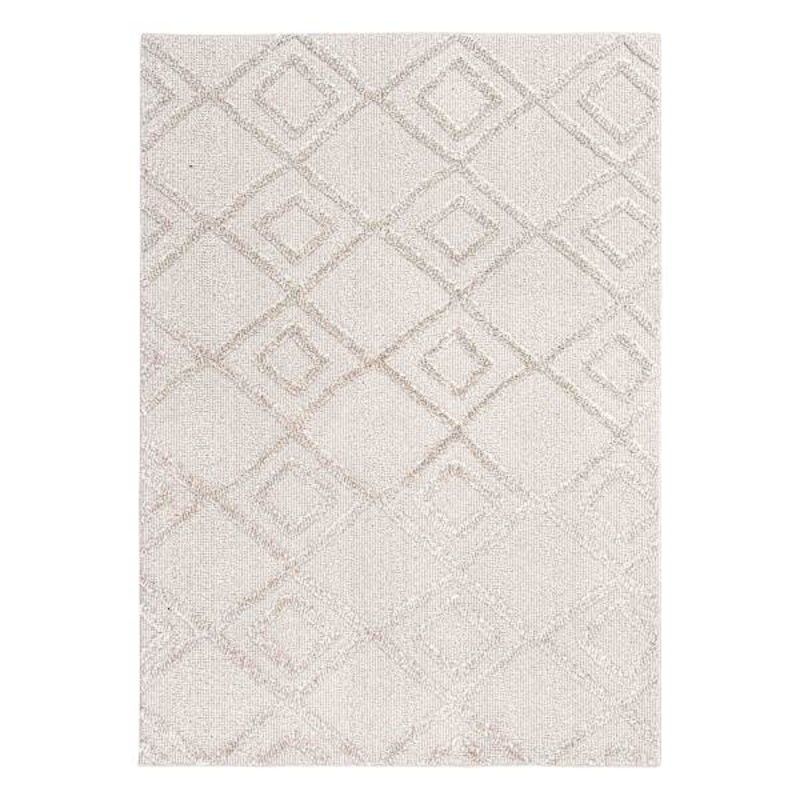 (D560) Brantley Grey Diamond Design Area Rug, 8×10