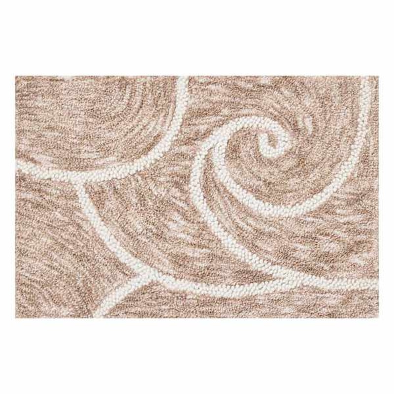 Camille Brown Bath Rug, 20×30