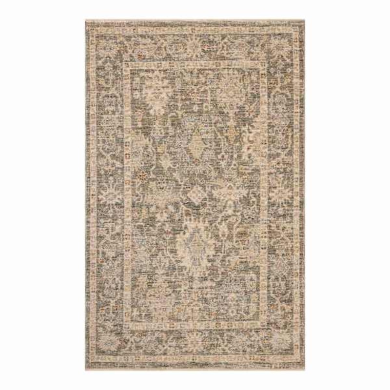 Catalina Green Area Rug, 5×7.9