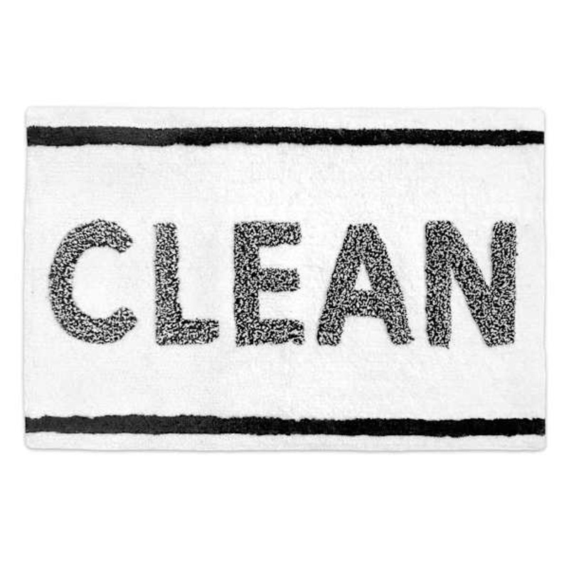 Clean Tufted Bath Rug, 20×30