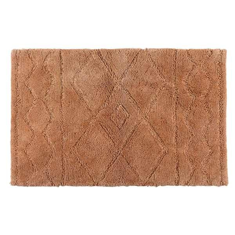 Coral Geo Tufted Bath Rug, 20×30