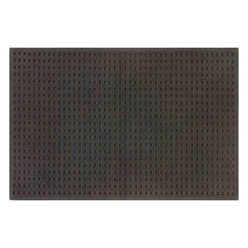 Crosby St. Charcoal Waffle 100% Cotton Antimicrobial Bath Rug, 20×30