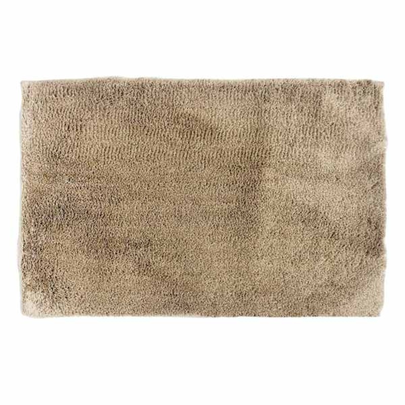 Crosby St. Solid Brown Bath Rug, 20×30