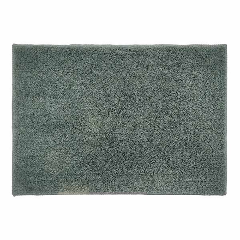 Essential Cut Pile Green Bath Rug, 17×24