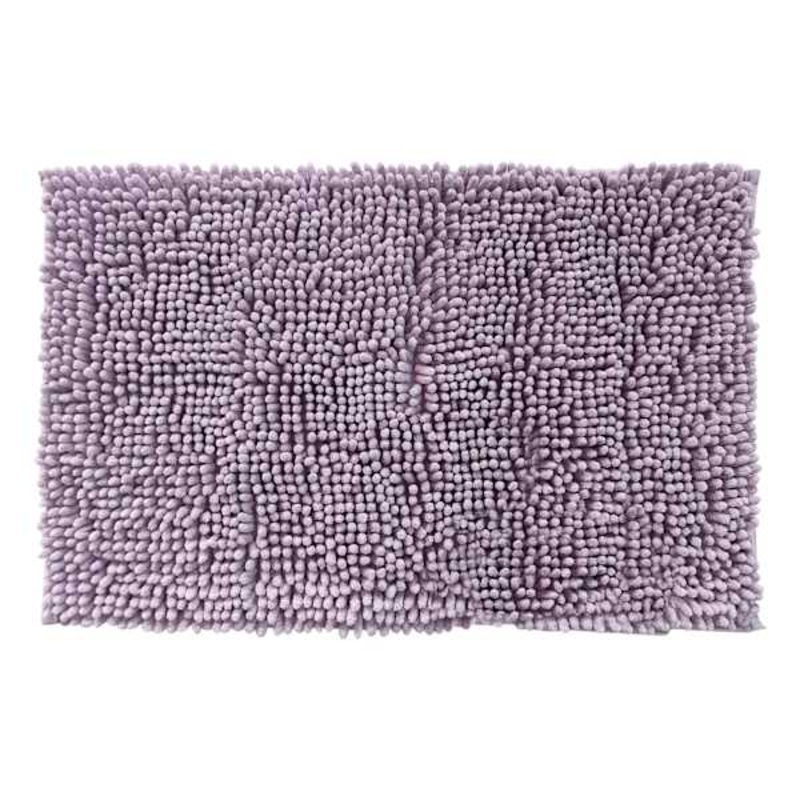 Essential Noodle Lavender Bath Rug, 17×24